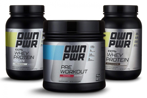 Amazon представляет 2 собственных серии спортивного питания OWN PWR