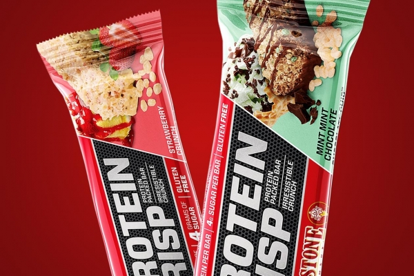 Протеиновые батончики со вкусом мороженого Protein Crisp от BSN