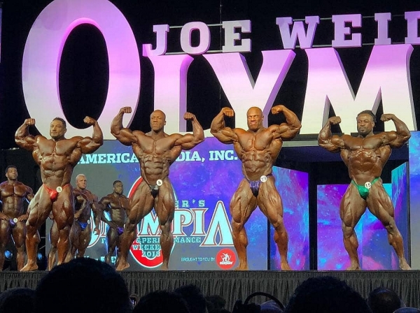 Расстановка в открытой категории и 212 lb на Olympia Weekend-2018