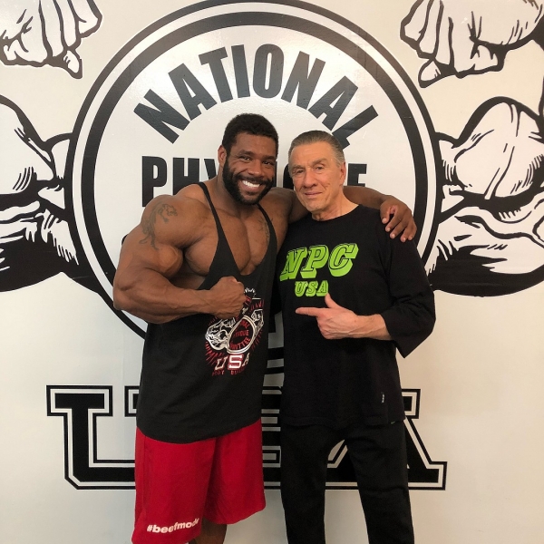 Натан ДеАша и Рэймонт Эдмондс позировали на Pittsburgh Masters Pro 2018